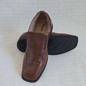 Sonoma Goods For Life, Boys Size 6, Lightly Used, Cognac Memory Foam Dress Shoes
